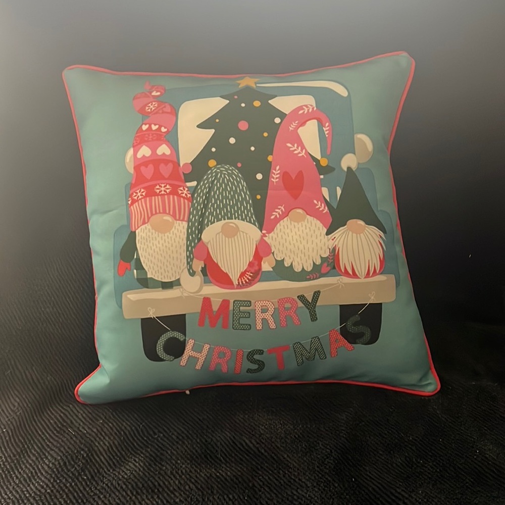 Gnome Christmas Pillow